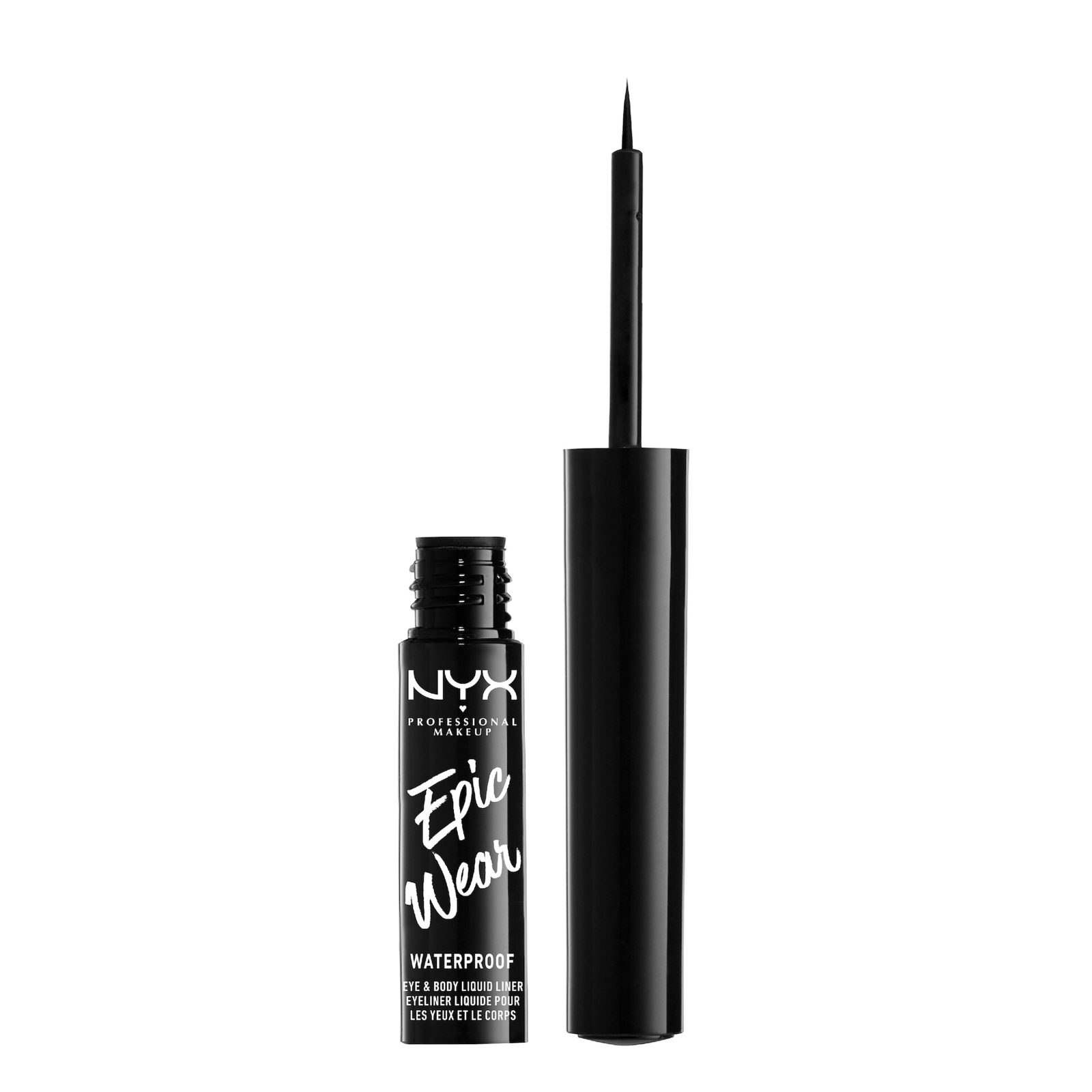 NYX PROFESSIONAL MAKEUP Epic Wear Eye & Body Liquid Liner Waterproof Black