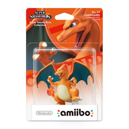 Nintendo Amiibo Charizard no. 33 (Super Smash Bros. Collection)