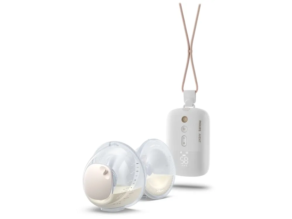Philips Avent Hands-Free dubbel elektrisk bröstpump SCF532/11, bild 3