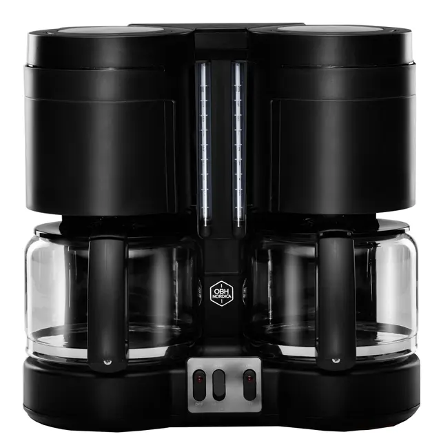 OBH Nordica Duo Tech kaffebryggare, svart