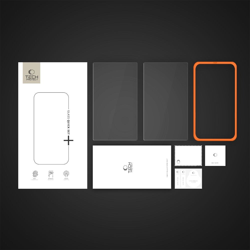 Tech-Protect Easy Set+ 2-pack härdat glas för Nintendo Switch 2 - transparent, bild 5