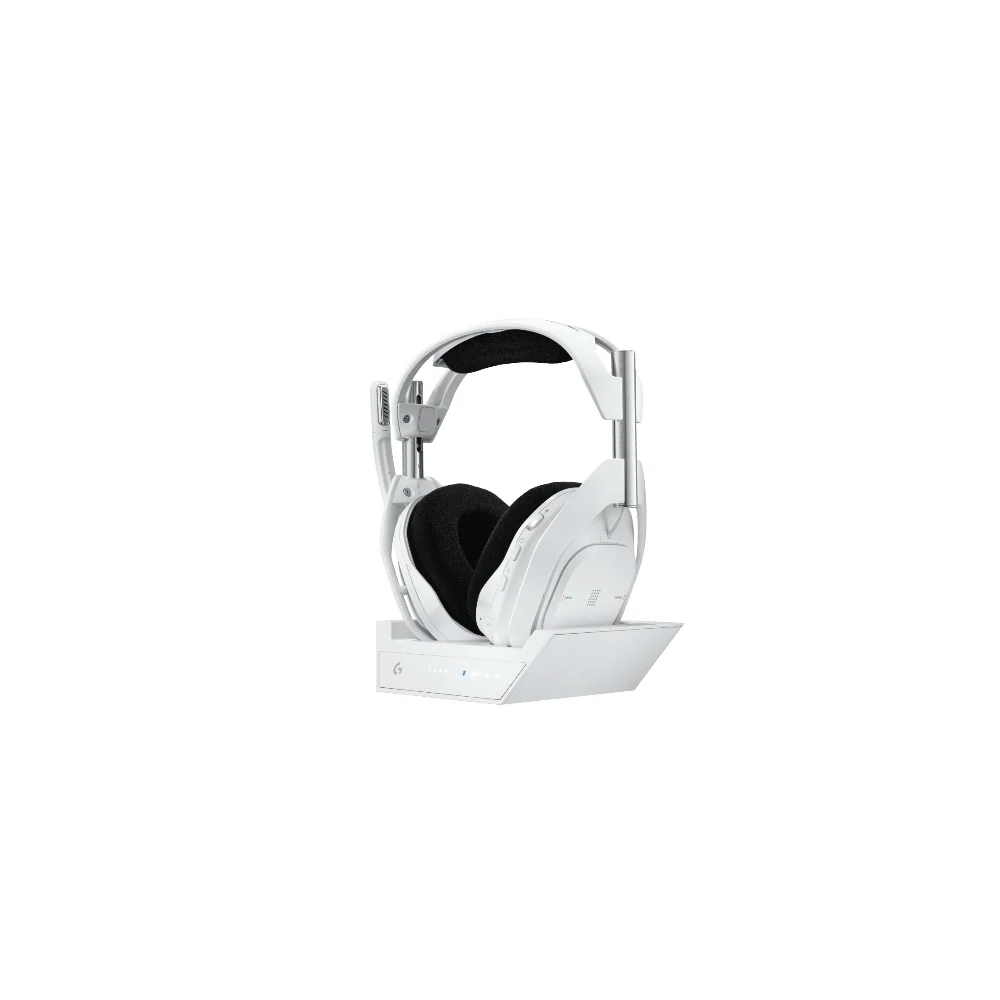 Logitech G Astro A50 (Gen 5) trådlöst gamingheadset, vit