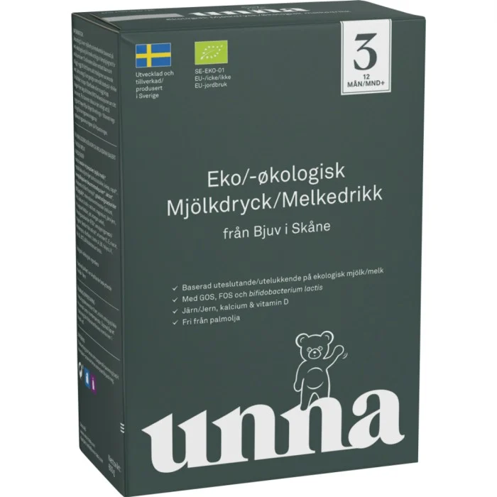 Unna mjölkdryck 12mån, 600 g