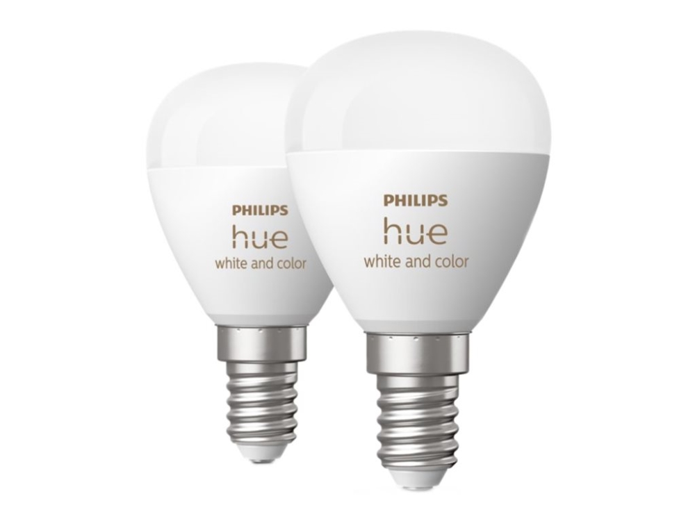 Philips Hue WCA Luster smart lampa 5.1W E14 2-pack, bild 4