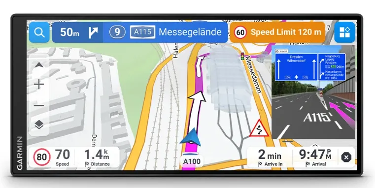 Garmin Drive 7,1" GPS-navigator, svart