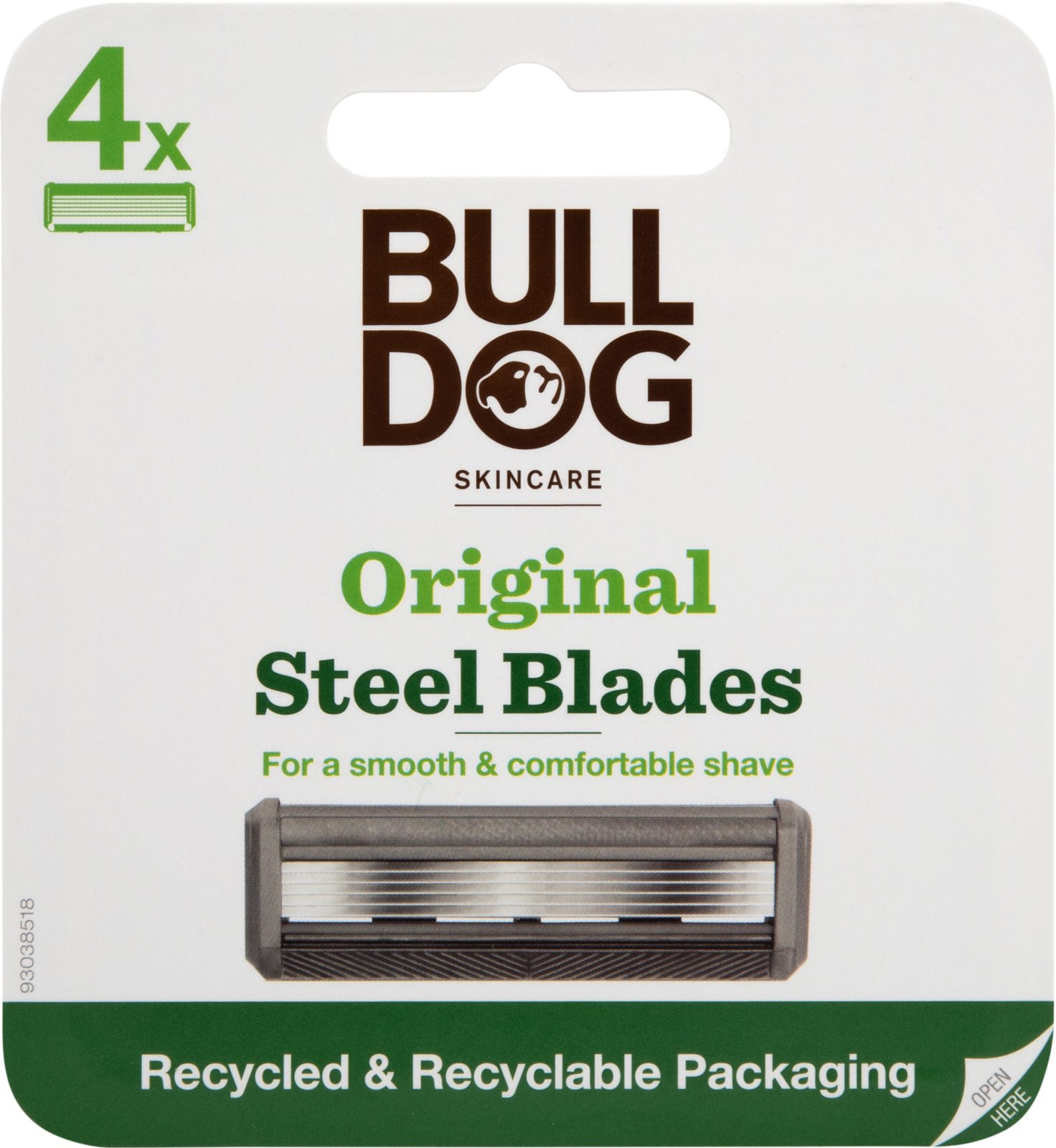 Bulldog Original Steel Blades