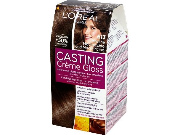 L'Oréal Casting Crème Gloss hårfärg 613 Frosty Mochaccino