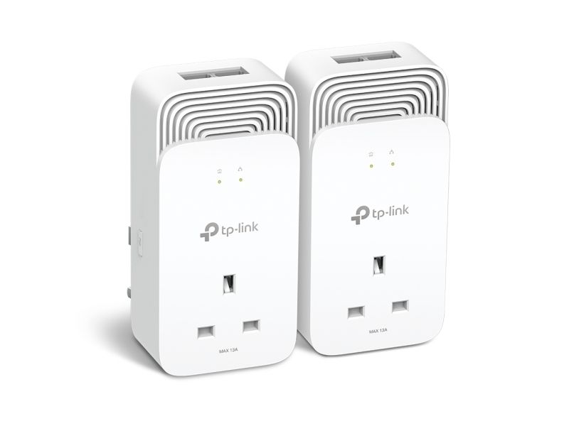 TP-Link PG2400P KIT, 1428 Mbit/s, Typ E/F, Gigabit Ethernet, 10,100,1000 Mbit/s, G.hn, 300 m