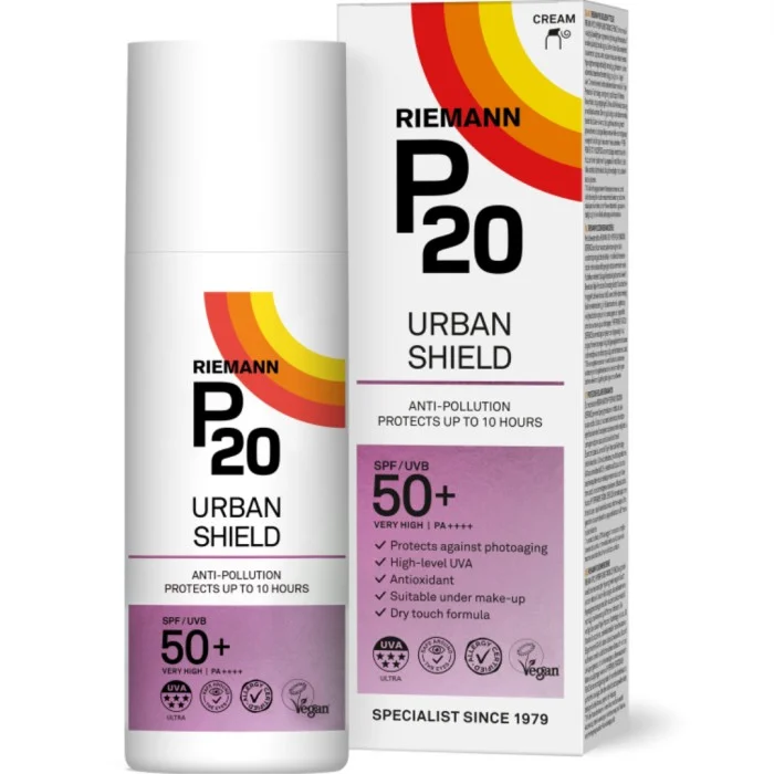 P20 Urban Shield Sunscreen SPF 50+ 50 g