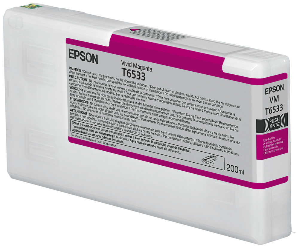 Epson Stylus Pro 4900 Vivid Magenta (T6533), 200 ml, bild 3