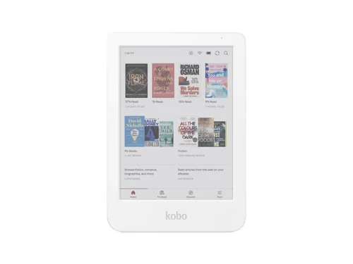 Kobo Clara Color-läsplatta, vit, bild 2