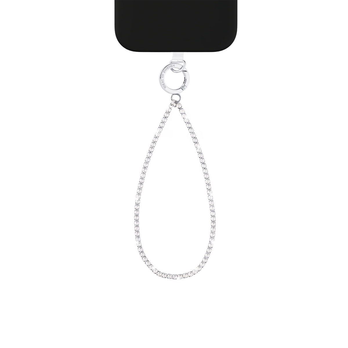 IDEAL OF SWEDEN Tennis Sparkle handledsrem för mobil, silver