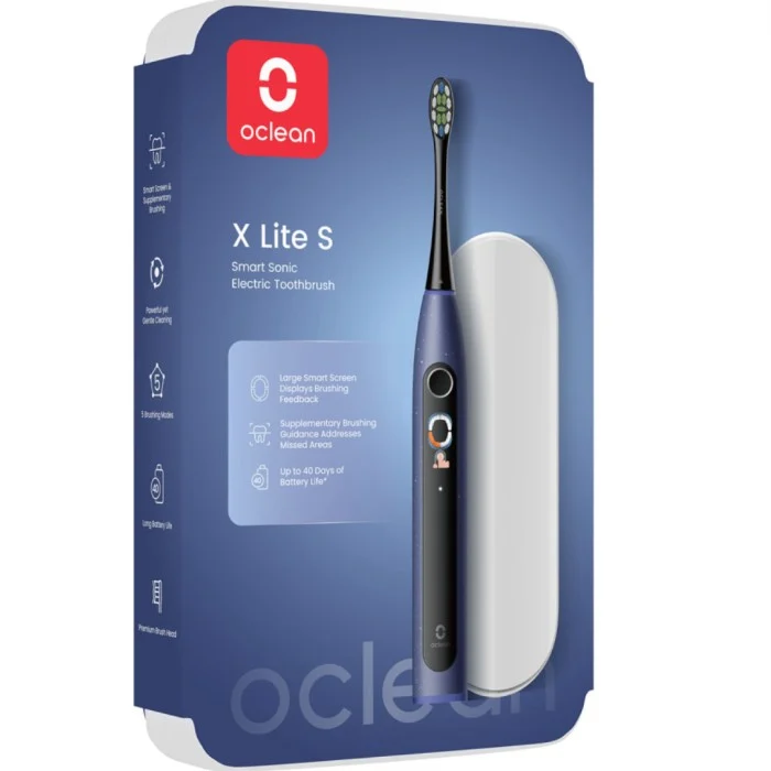 Oclean eltandborste Electric Toothbrush X Lite Set Dark Blue