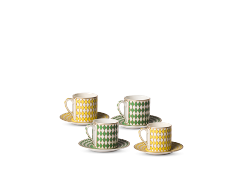 POLSPOTTEN - Chess Espressokoppar - 100 ml - Set om 4, bild 2