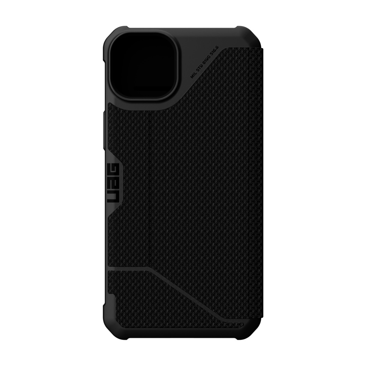 UAG iPhone 14 Plus Metropolis plånboksfodral Kevlar, svart