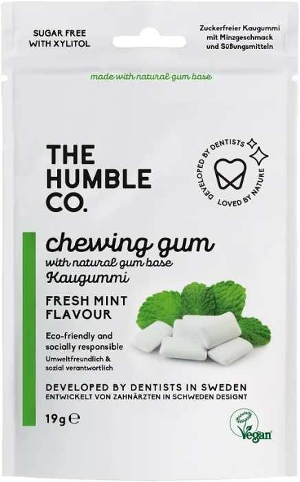 The Humble Co Humble Natural Tuggummi Fresh Mint 10 st.
