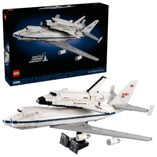 LEGO Icons Shuttle Carrier Aircraft 10360