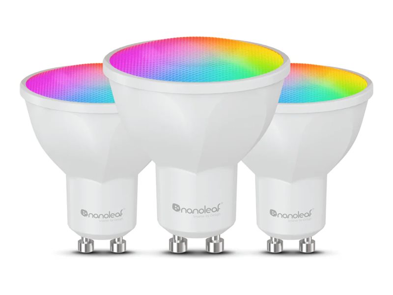 Nanoleaf Essentials Smart LED-lampa 5W GU10 (3-pack)