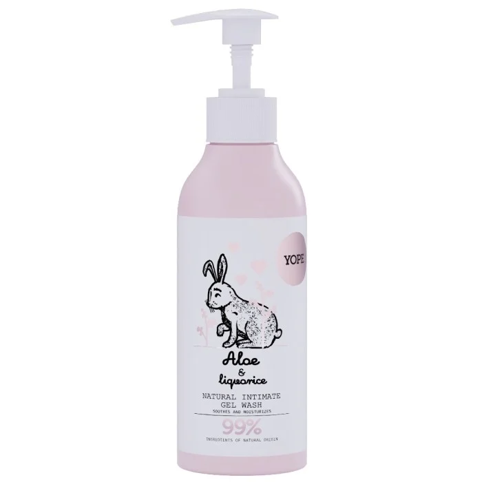 YOPE Intimate Hygiene Natural Intimate Wash Aloe & Liquorice 300 ml