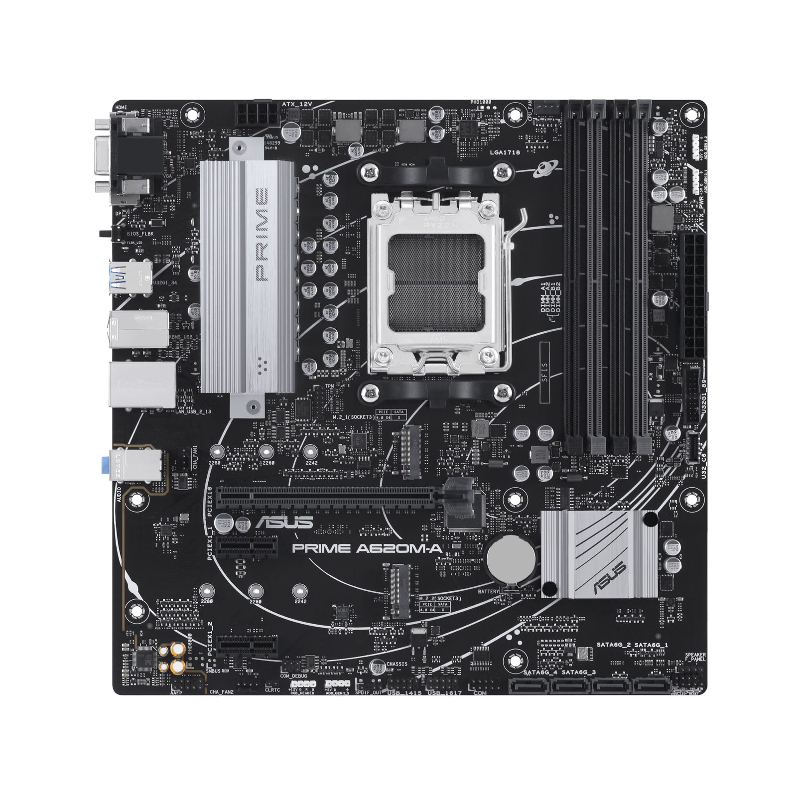 ASUS Prime A620M-A-CSM, bild 4