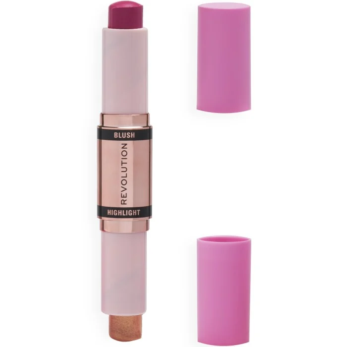Makeup Revolution Blush & Highlight Stick Champagne Shine 8,6 g