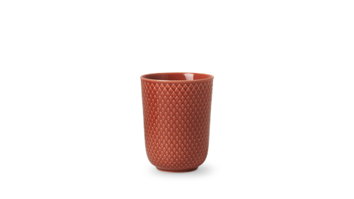Lyngby Porcelæn - Rhombe Color Mugg - 33 cl - Terrakotta, bild 3
