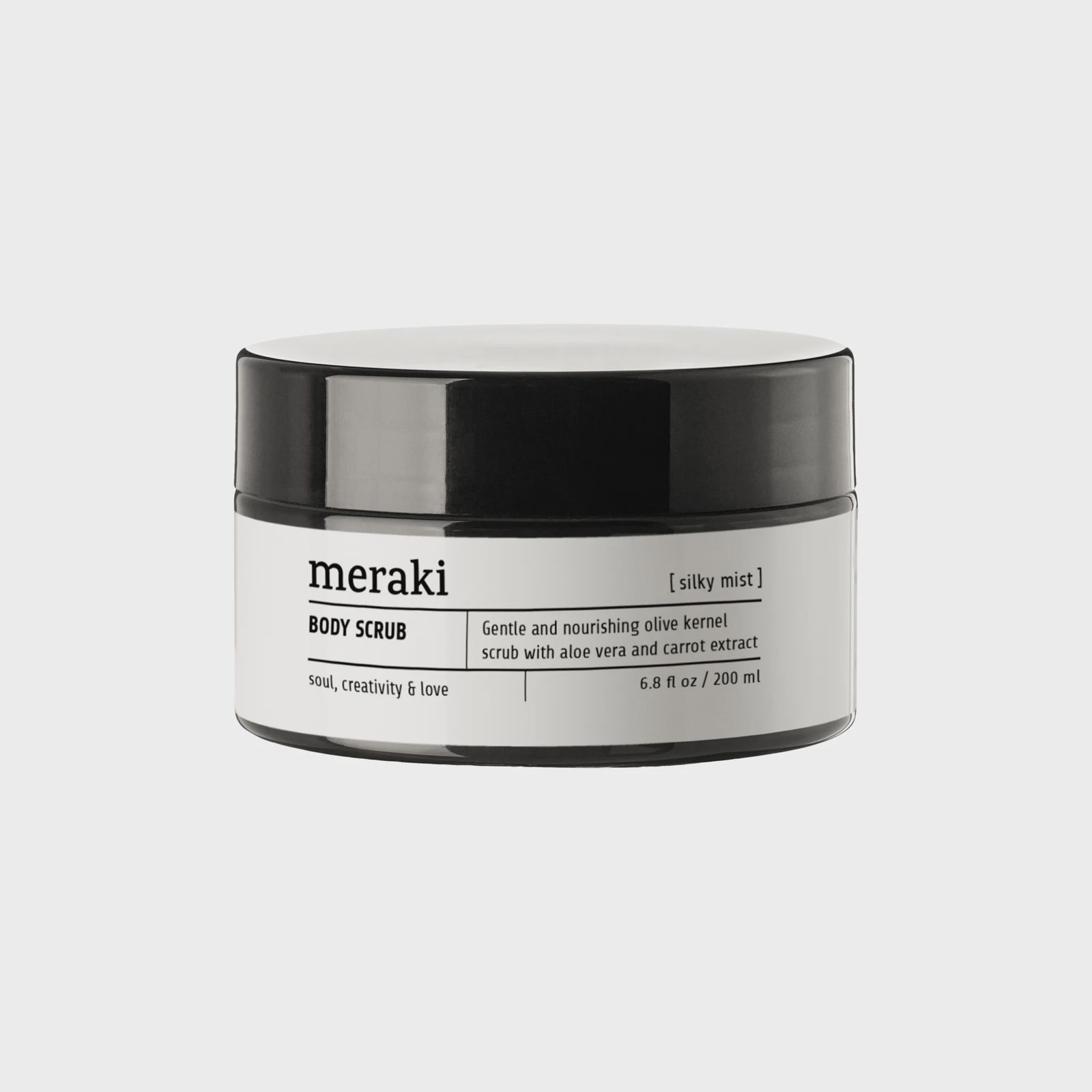 Meraki Body Scrub Silky Mist 200ml