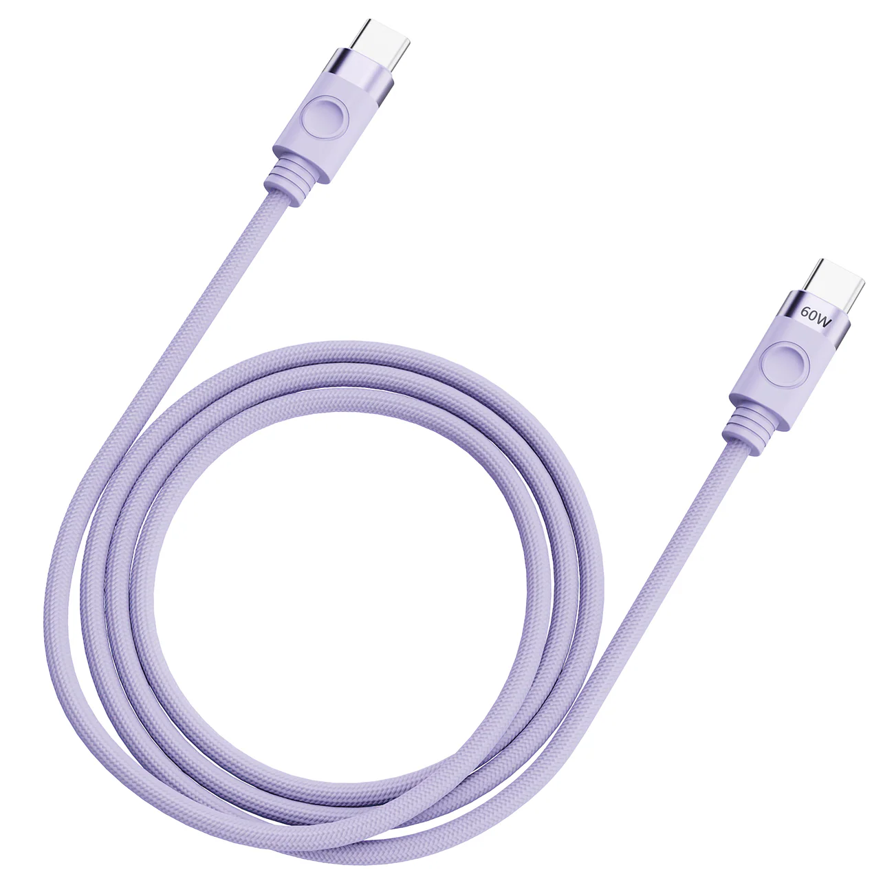 Orico CDX 60W 3A Power Delivery USB-C - USB-C 1m kabel - Lila, bild 3