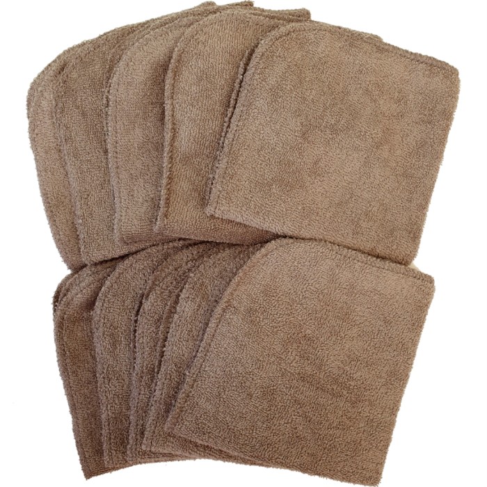 Summerville Tvättlappar 10-pack Warm Taupe
