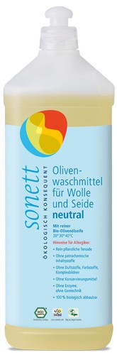 Sonett Tvättmedel Ull och Silke 1 liter oparfymerad