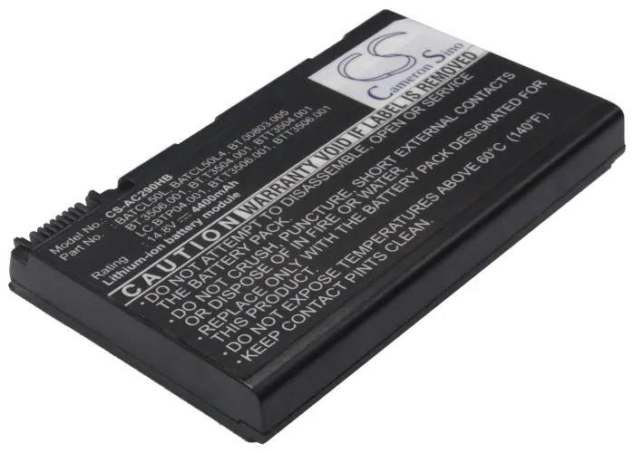 Batteri till Notebook, Bärbar dator för Acer Travelmate 291Lmi, TravelMate 2353LMi m.fl.
