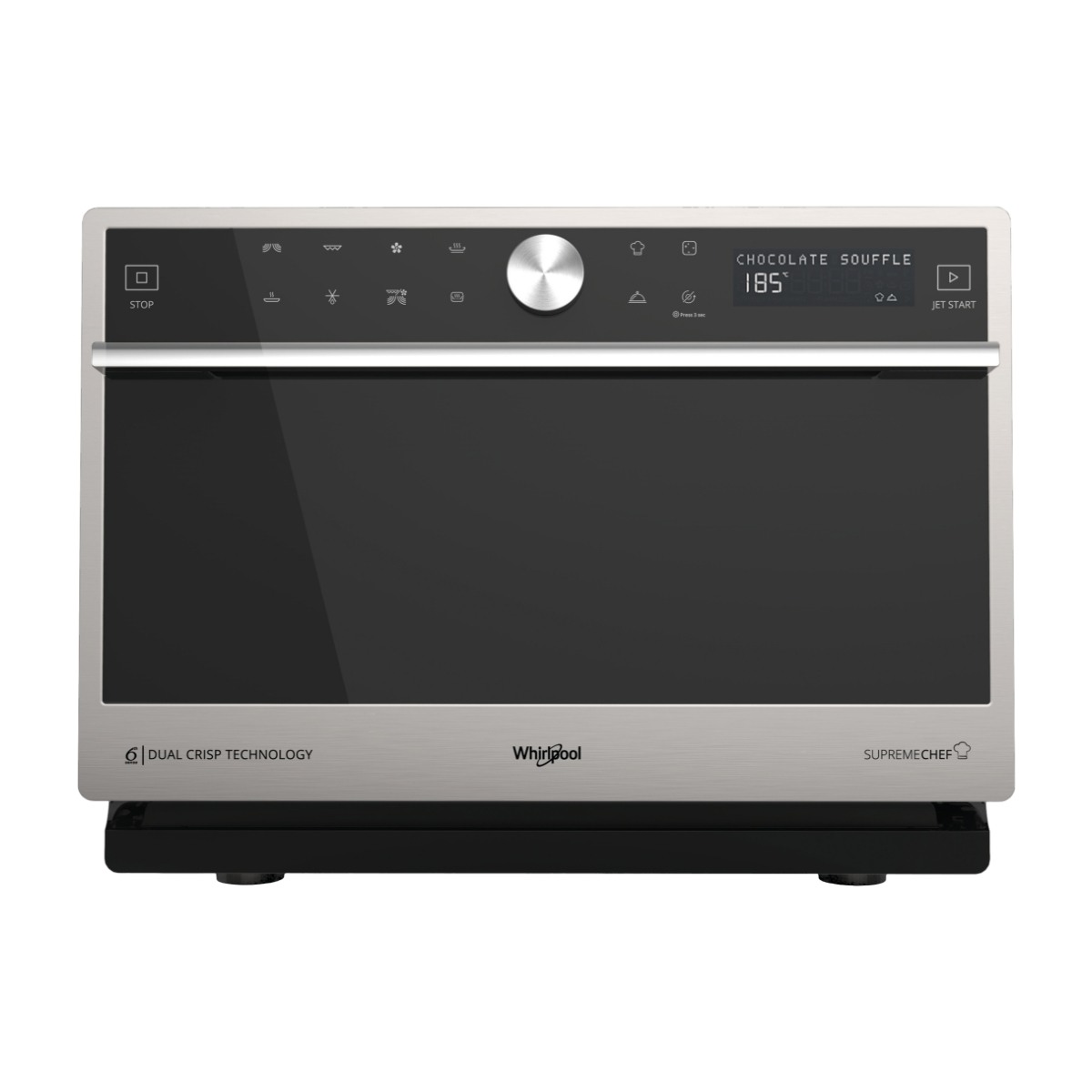 Whirlpool MWSC 9133 SX mikrovågsugn med grill och varmluft, bild 2