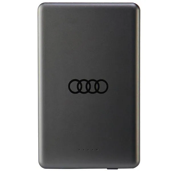 Powerbank Audi Big Logo MagSafe induktiv 15W 5000mAh - grå, bild 3