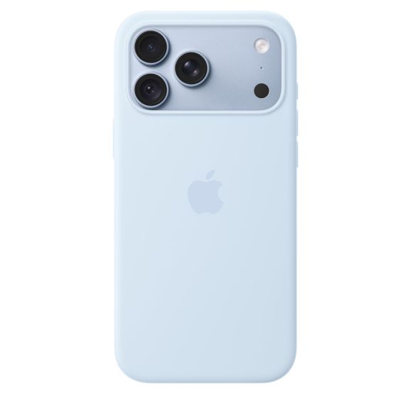 Apple iPhone 18 Pro Max silikonskal med MagSafe, Crisp Blue, bild 5