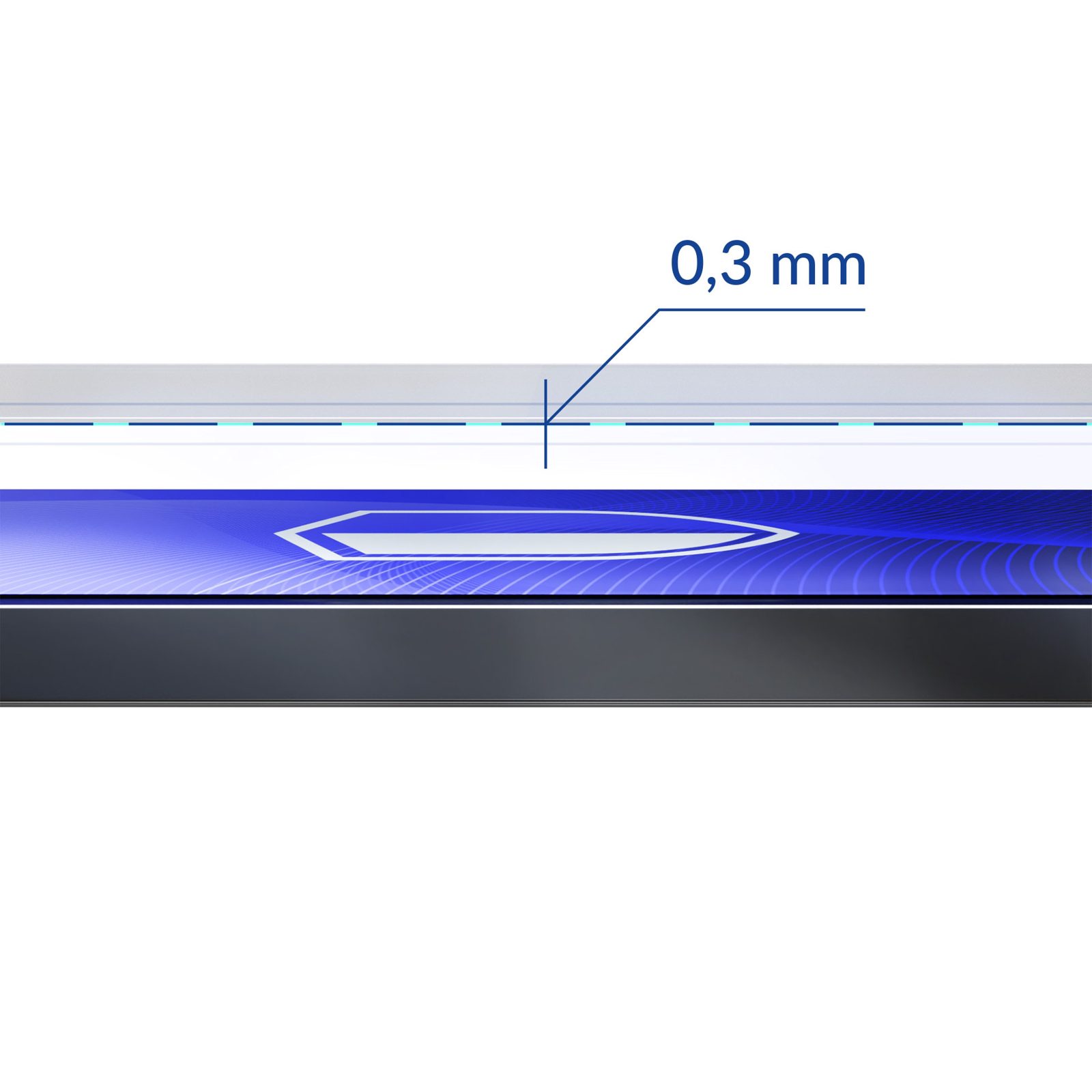3mk FlexibleGlass v2.0 hybridglas för Apple iPhone 15, bild 5