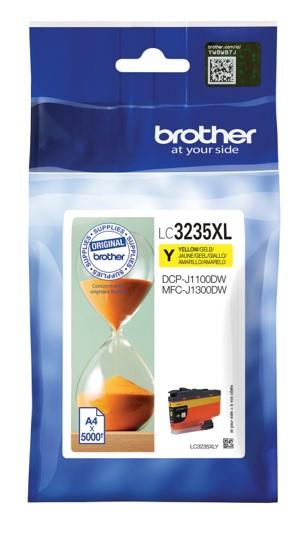 Brother LC3235XLY, Gul, 5000 sidor, bild 2