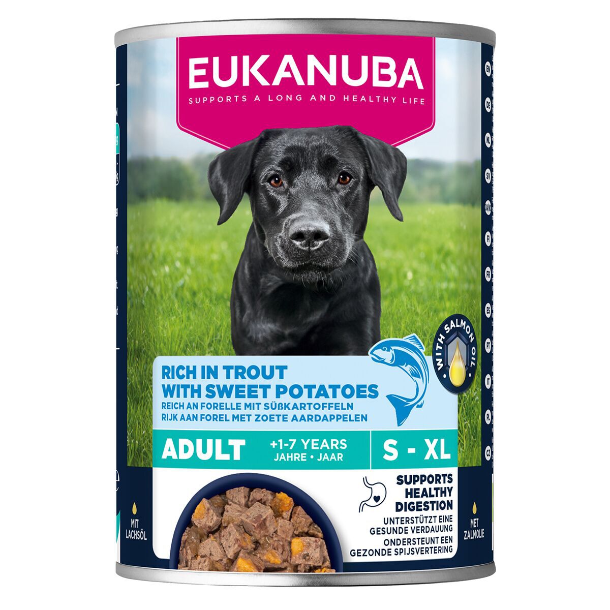 Eukanuba Dog Wet Adult Trout with Sweet Potatoes Våtfoder till Hund 400 g