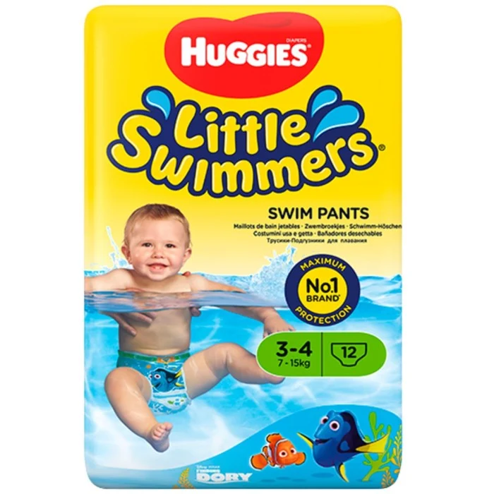 Huggies Simblöjor 3-4 (7-15kg), 12 st