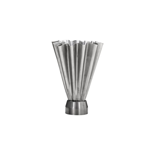 House Doctor - HDFlood Vase - Brushed silver finish