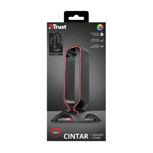 TRUST GXT265 CINTAR RGB HEADSET STAND