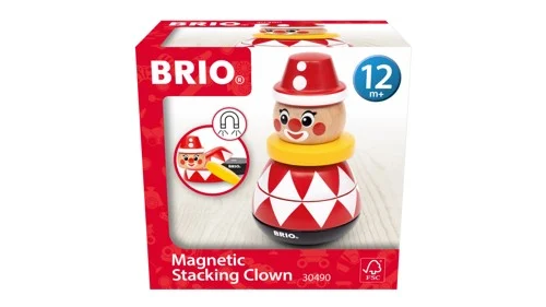 Brio - Magnetisk stapelclown, bild 3