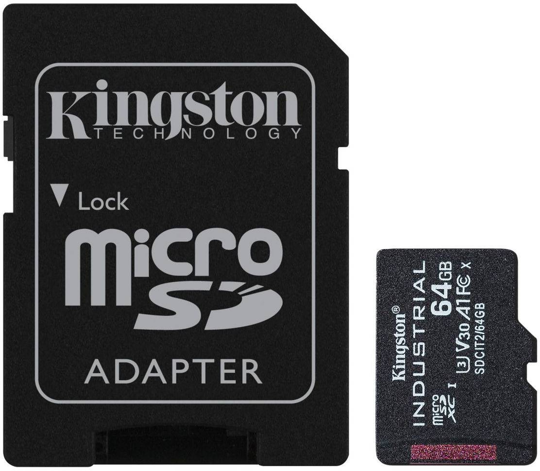 Kingston microSD 64GB Industrial A1, bild 3