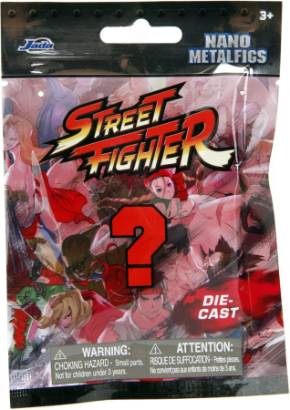 Jada Street Fighter Nano Metalfigs Die Cast Mini Mystery Figure