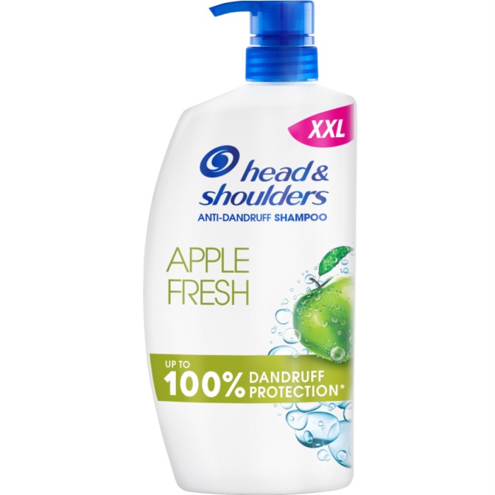 Head & Shoulders Apple Fresh Schampo mot mjäll Pump 1000 ml, bild 3