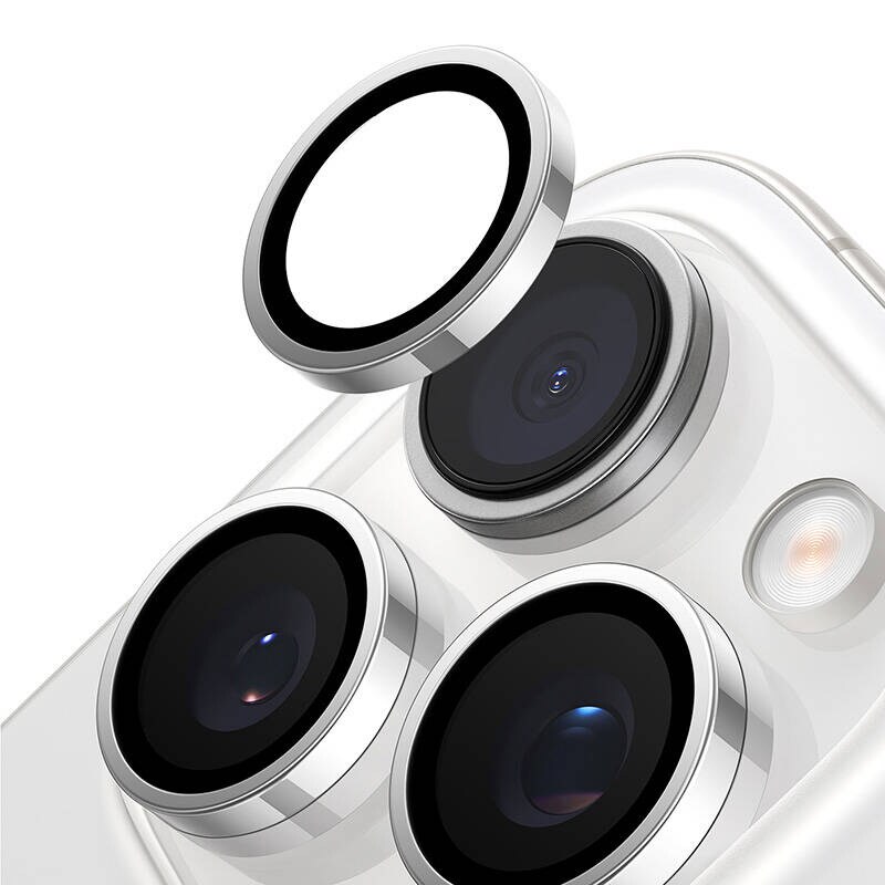 Torras Lensguard Kameraglas för iPhone 16 Pro (Grå), bild 2