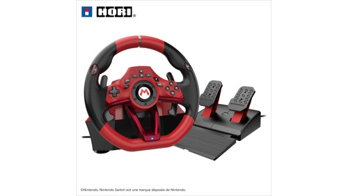 HORI - Mario Kart Racing Wheel Pro DELUXE - Red - 11 inches (28 cm), bild 3