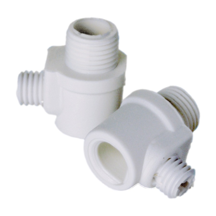 E:ZO Center Relief With Outer Thread, 10 mm, 2 pcs