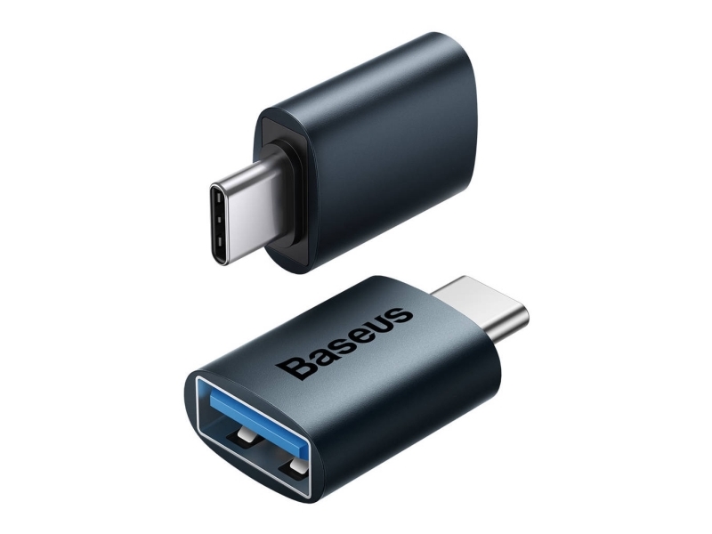 Baseus USB-C till USB-A-adapter - Blå