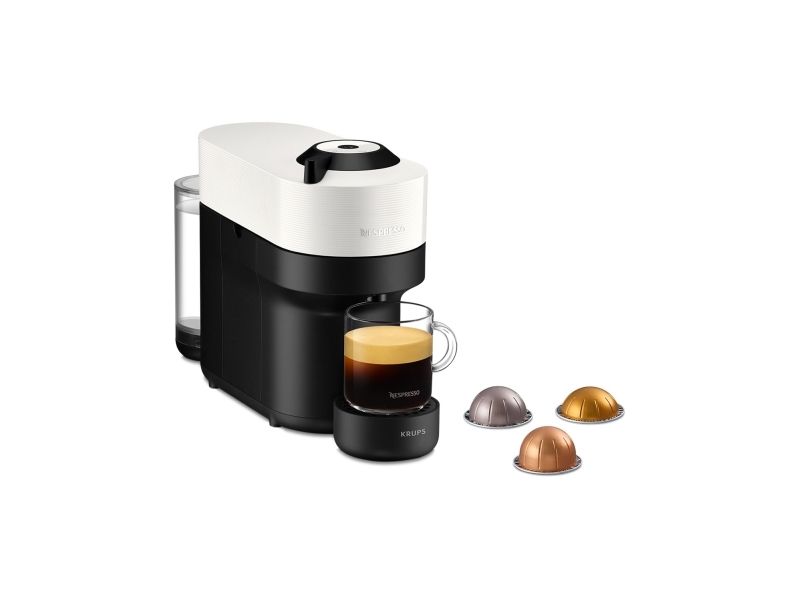 Nespresso Vertuo Pop kapselmaskin By Krups, vit, bild 2