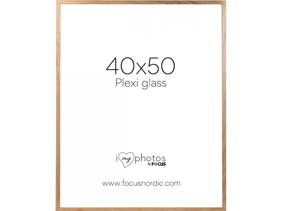 Fotoram Focus Focus Soul ekfanér 40x50 plexi